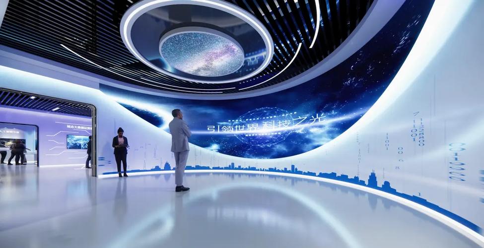 我们专注于数字展示技术与创意展示的融合,为政企客户提供布展设计